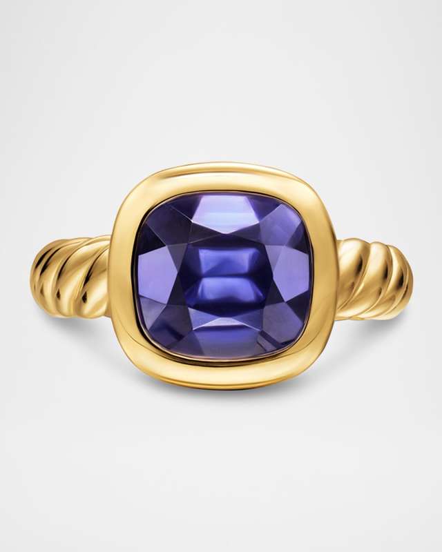 DY Mercer Stone Ring in 18K Gold, 10mm